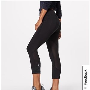 LULULEMON Pace rival crop pant SZ 6